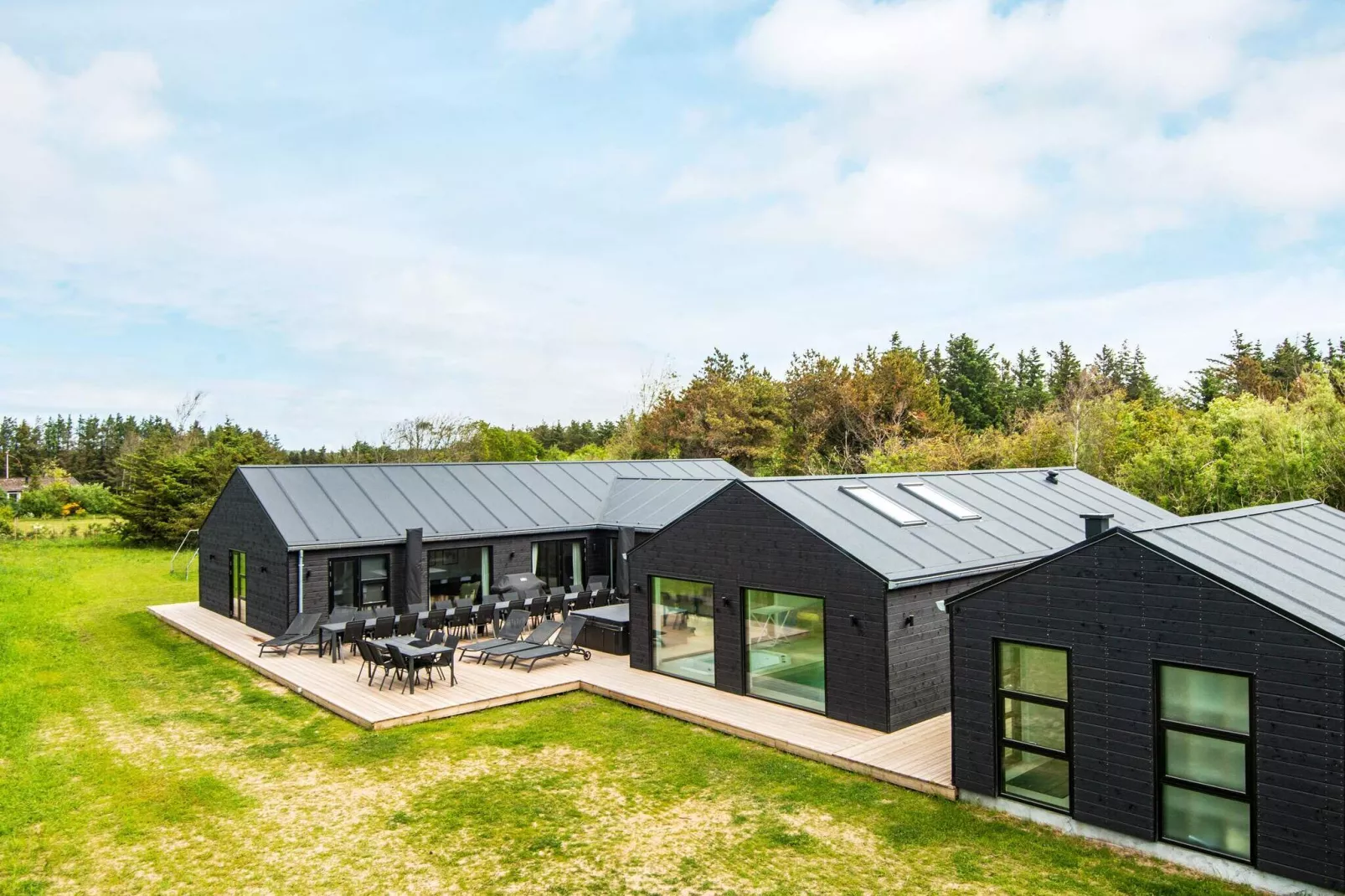 Maison de vacances pour 28 a Løkken-Vue