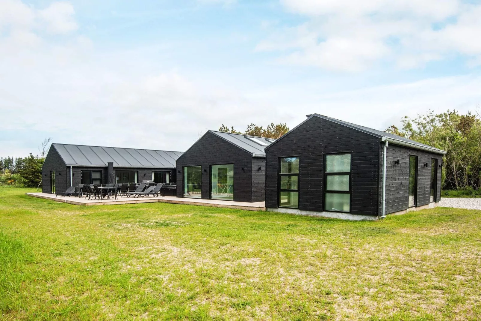 Maison de vacances pour 28 a Løkken-Vue