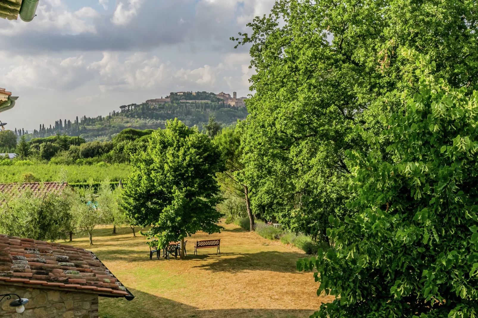 La Logetta-Aussicht Sommer