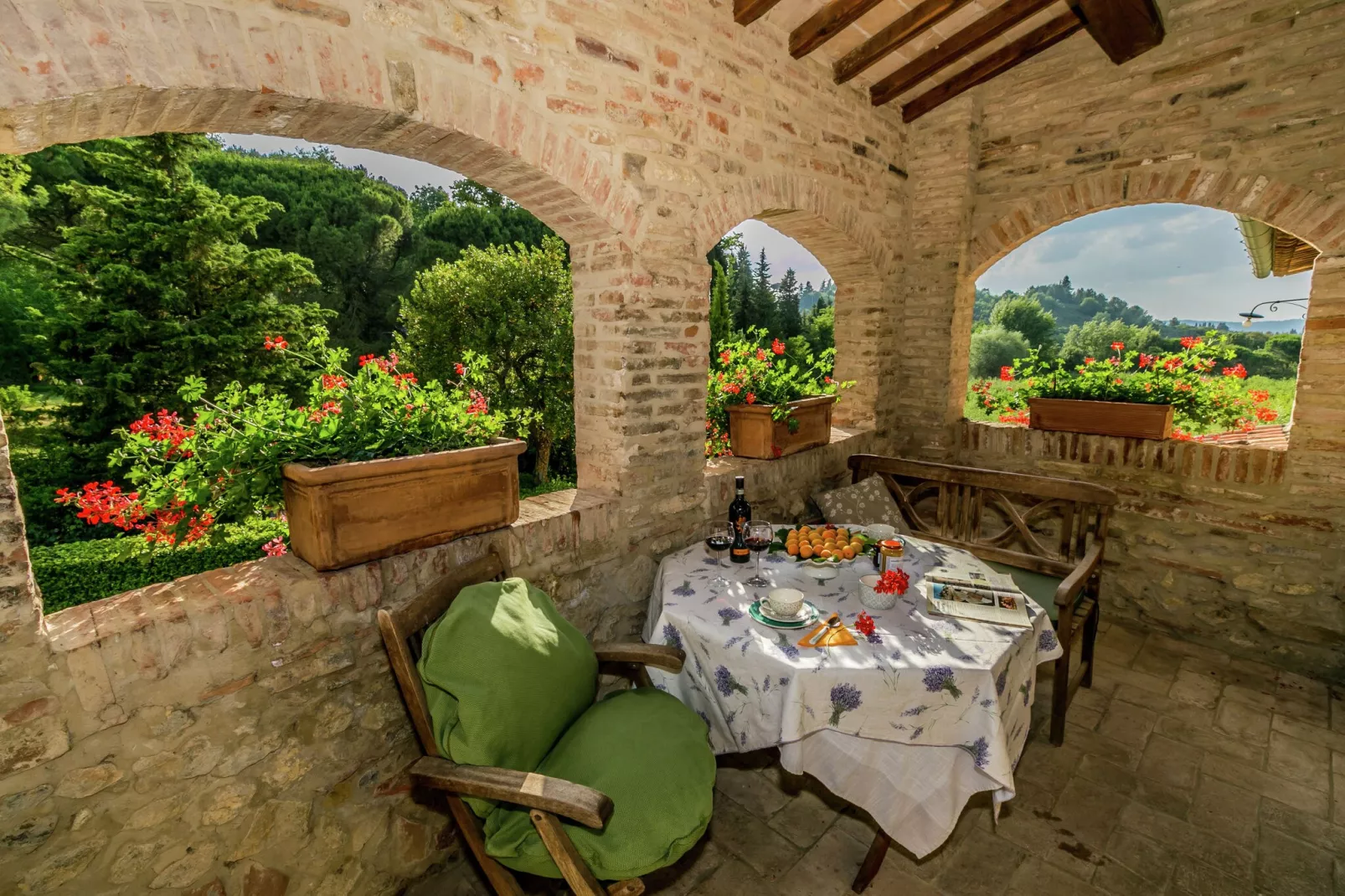 La Logetta-Terrassenbalkon