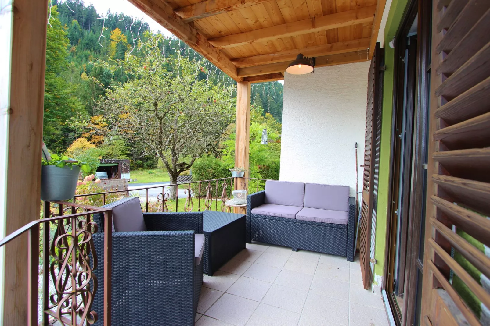 Chalet Ullach XL-Terrace balcony