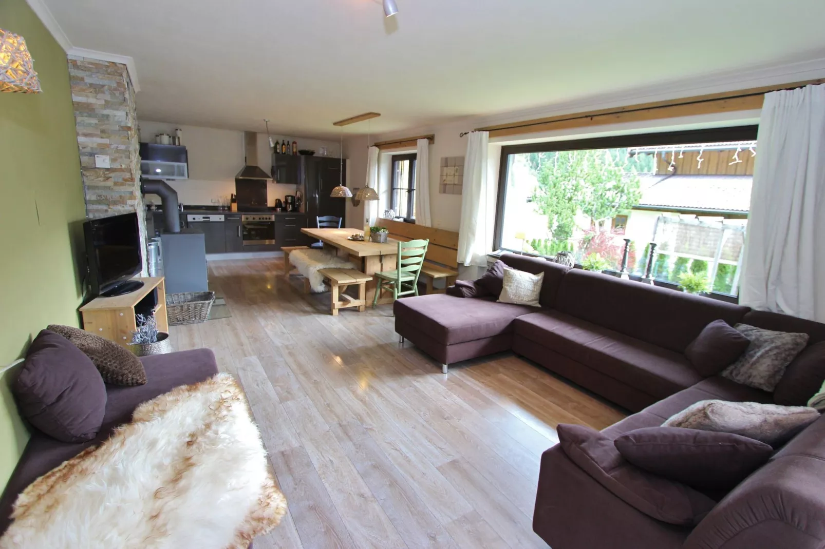 Chalet Ullach XL-Living room