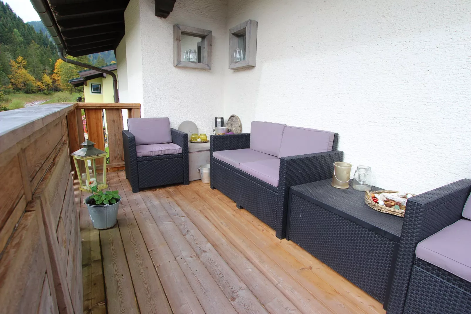 Chalet Ullach XL-Terrace balcony