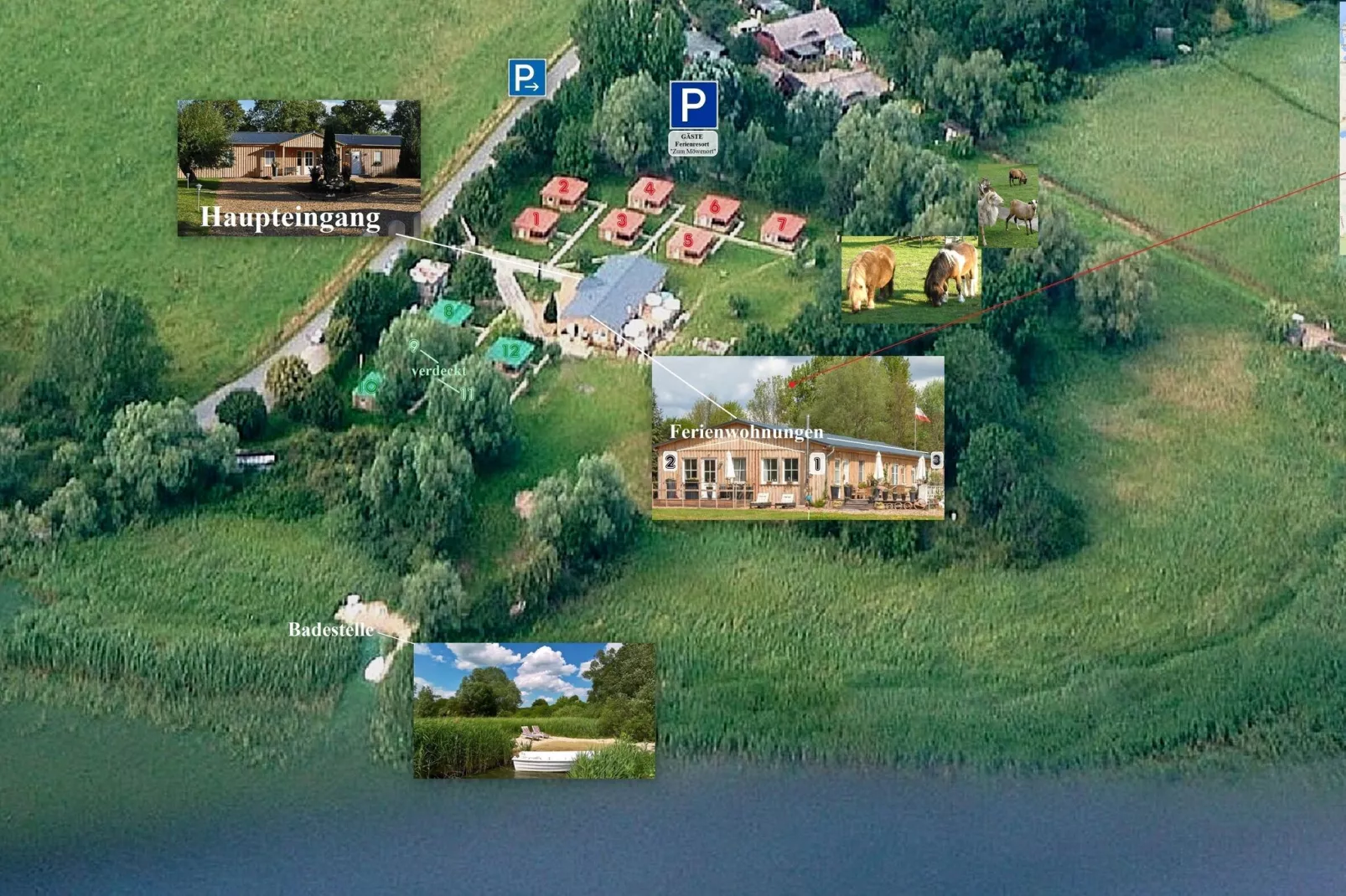 Haus 3 - 3 Personen - Plan
