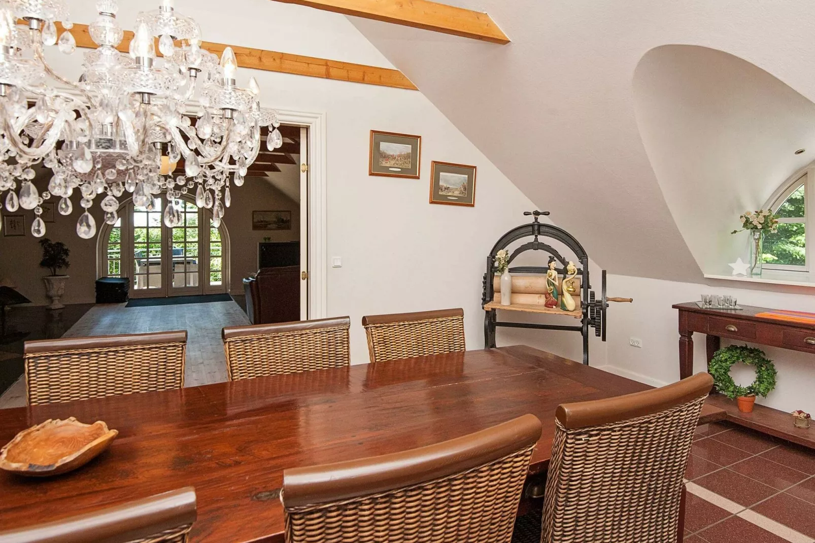 Maison de vacances pour 10 a Bramming-Intérieur