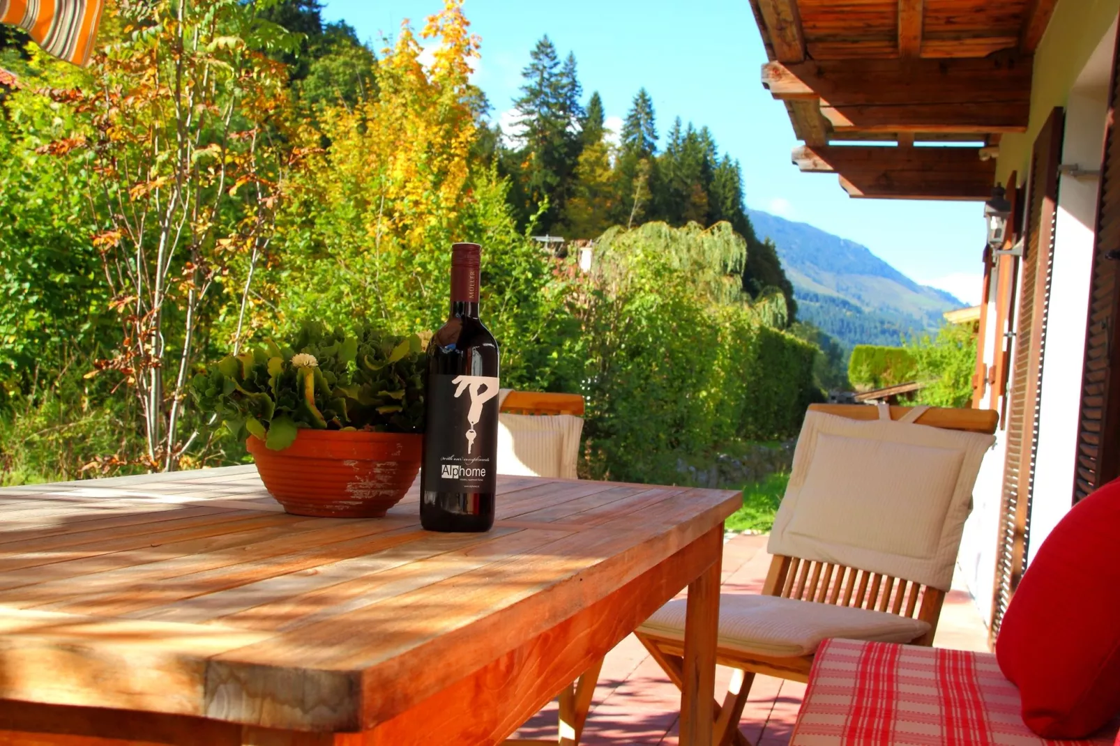 Chalet Leo-Gardens summer