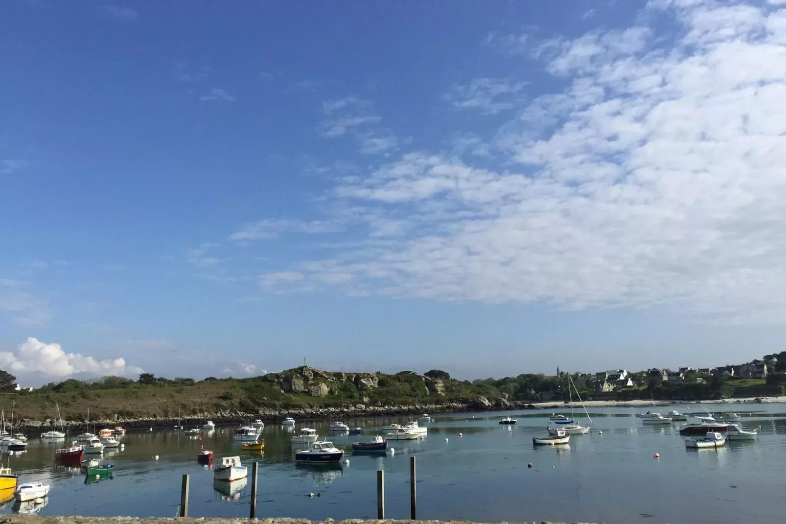Meerblick Ferienhaus Portsall-View summer