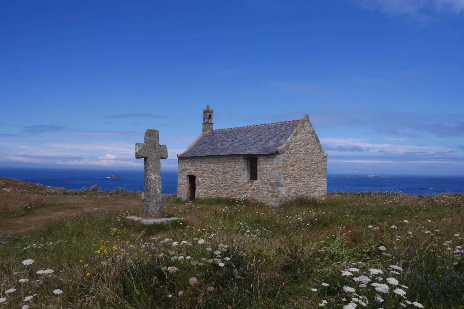 Meerblick Ferienhaus Portsall-Areas summer 5km
