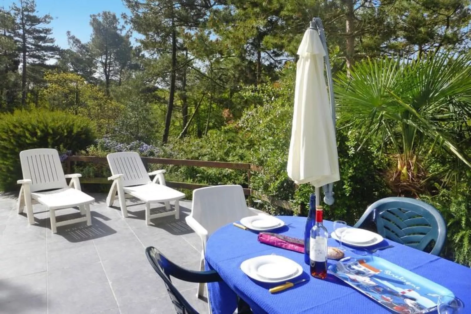 Holiday home Erquy-Terrace balcony