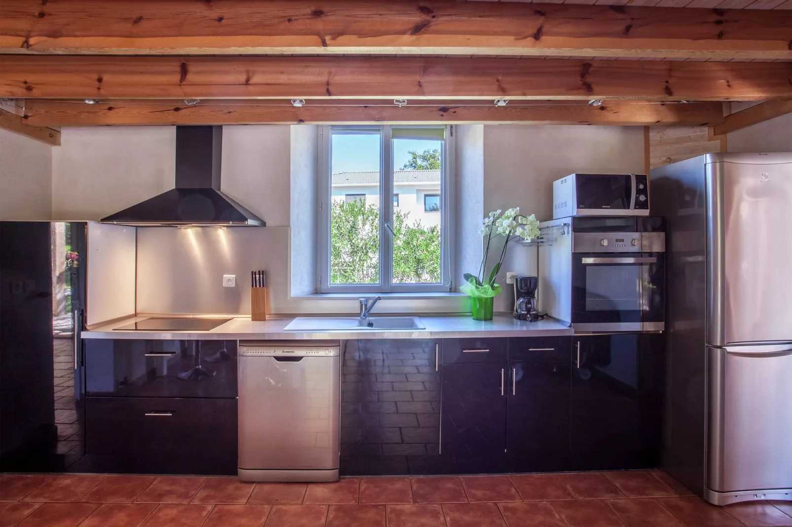 Résidence le Maquis Plage Type 4 85m-Kitchen
