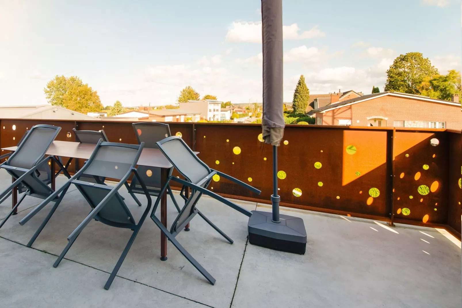 Bunker Richelle-Terrace balcony