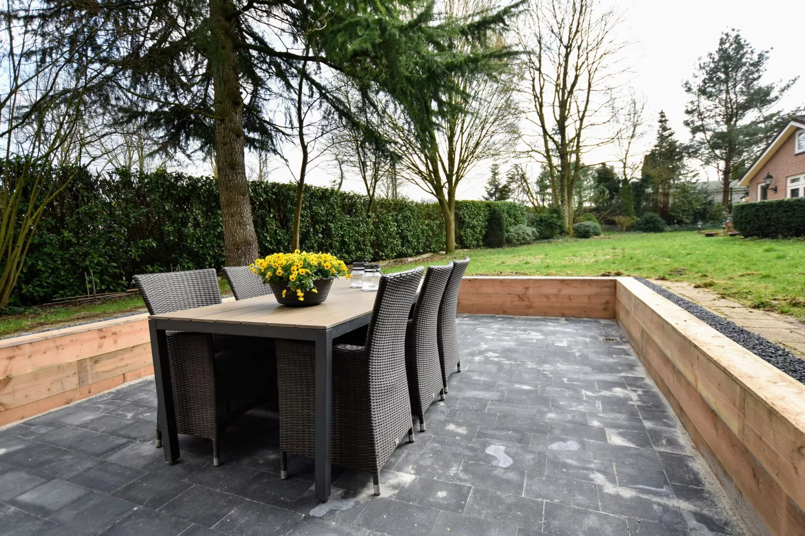 Veluwse Specht-Terrace balcony
