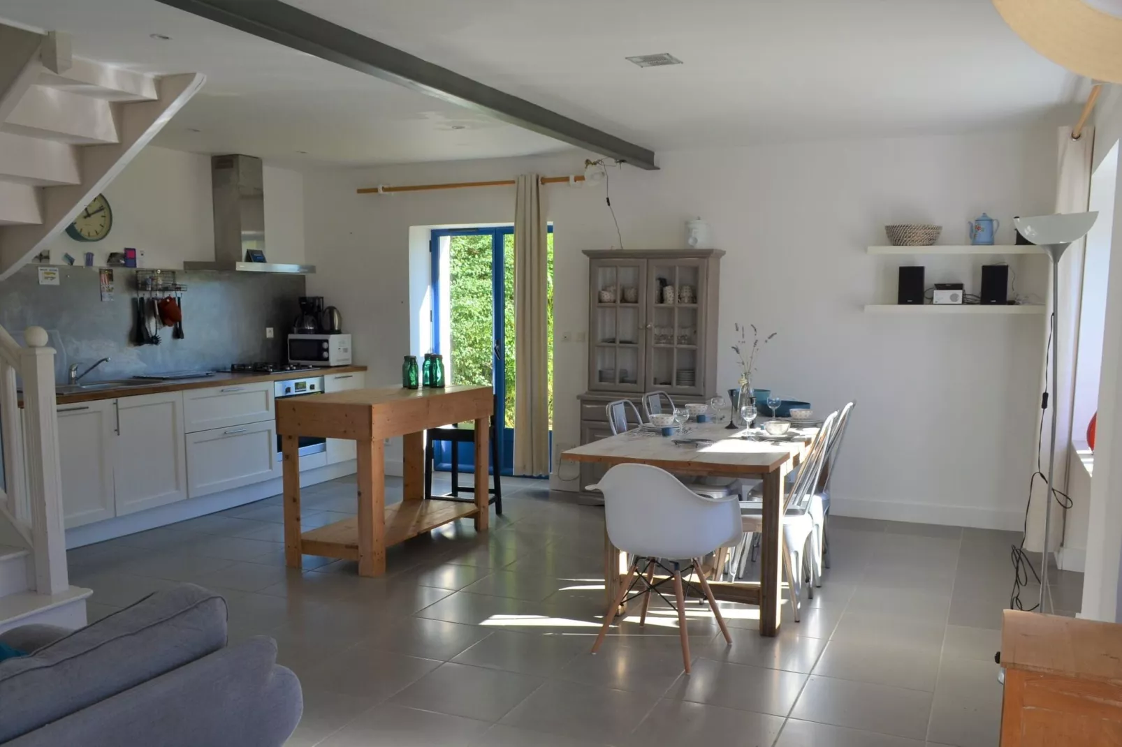 Holiday home Locquirec-Esszimmer