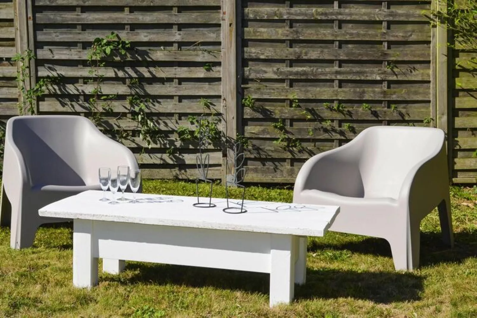Holiday home Locquirec-Garten Sommer