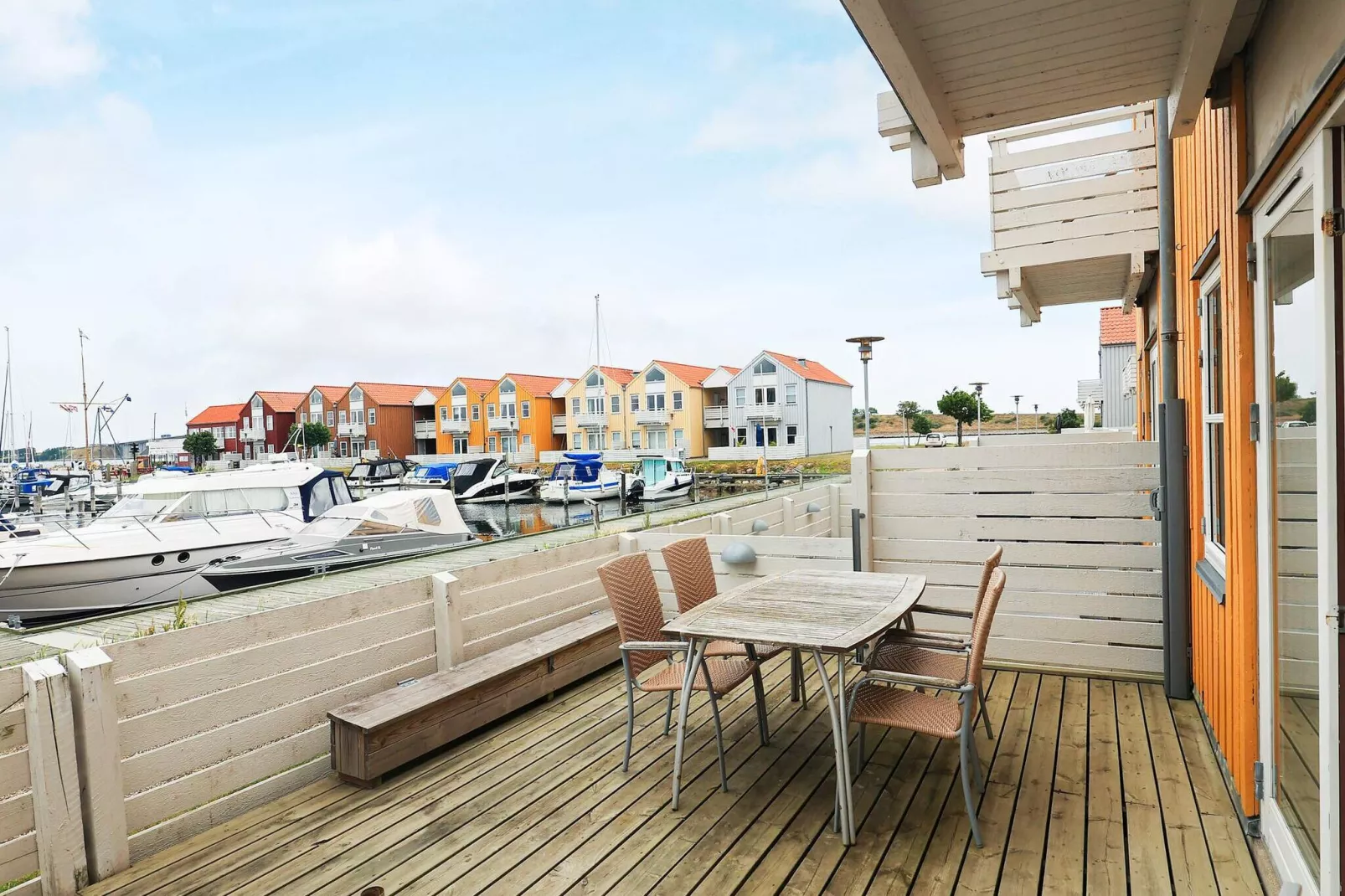 Maison de vacances pour 4 a Rudkøbing-By Traum-Vue sur l'eau