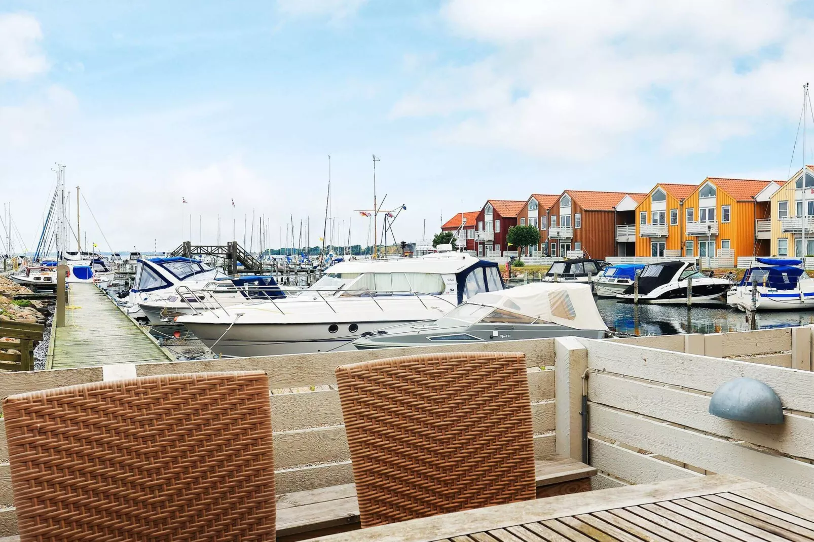 Maison de vacances pour 4 a Rudkøbing-By Traum-Vue sur l'eau