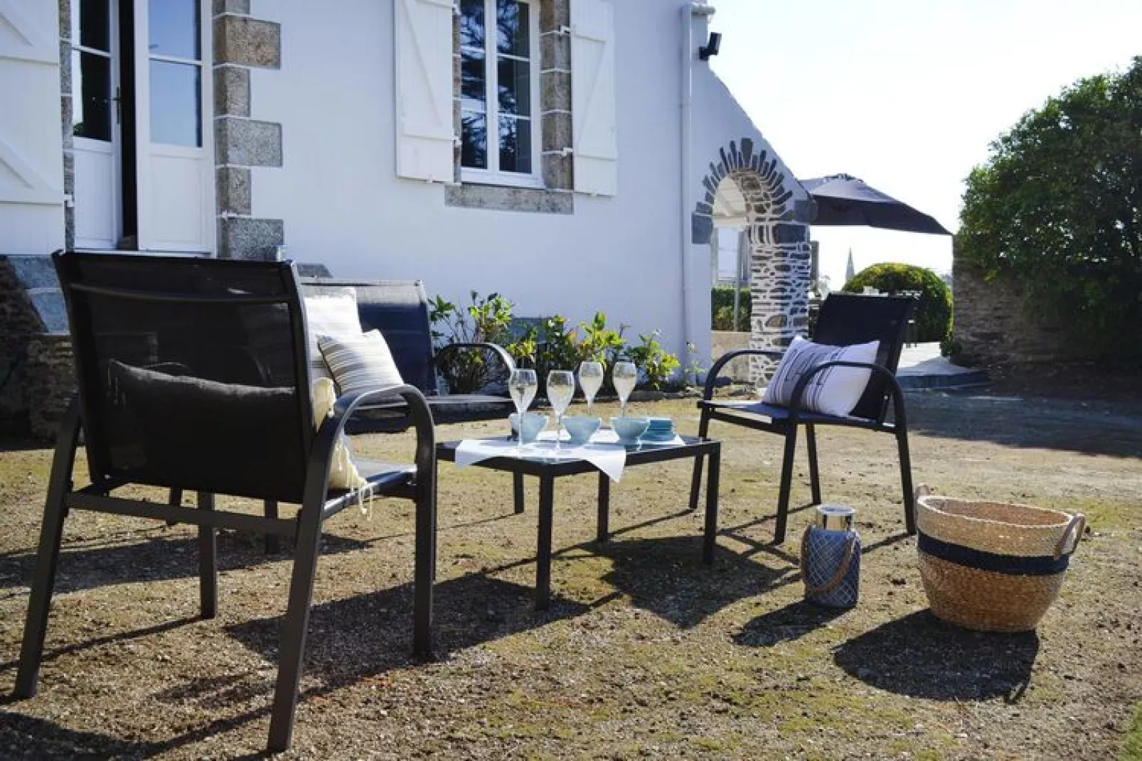 Villa Locquirec-Terrace