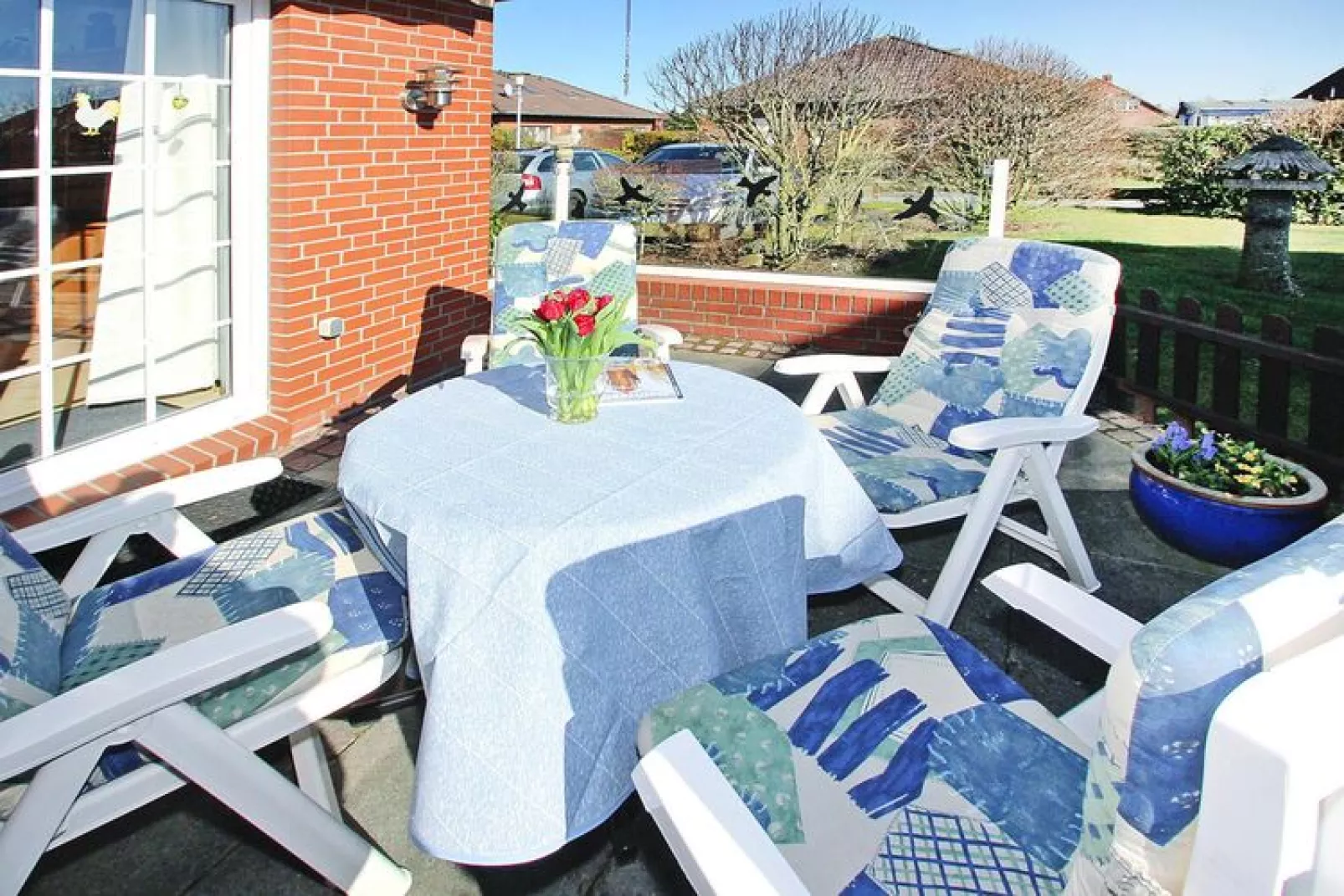 Doppelhaushälfte mit Sonnenterrasse in Neßmersiel-Terrace