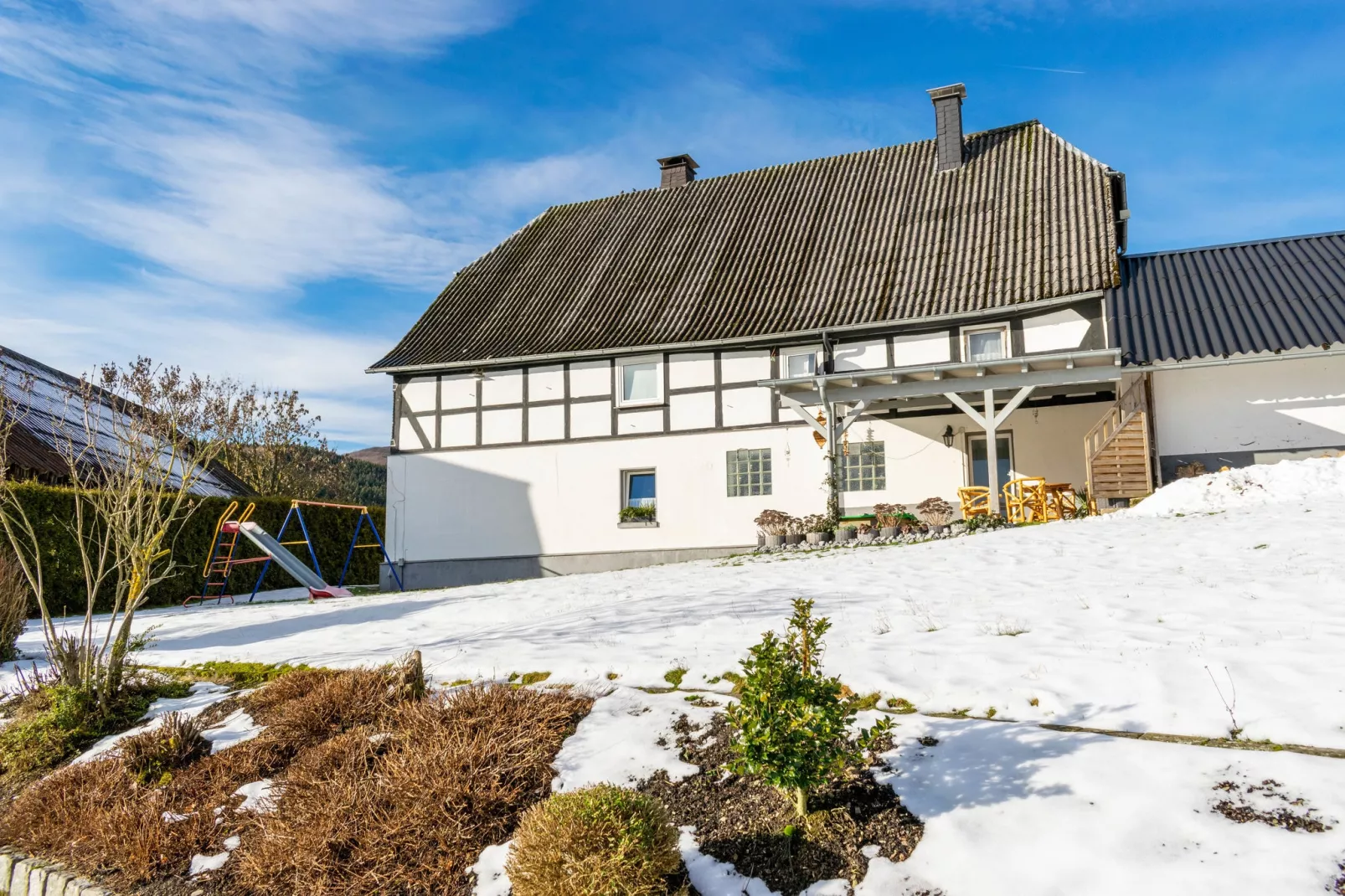 Ferienwohnung Lichte-Außenbereich Winter