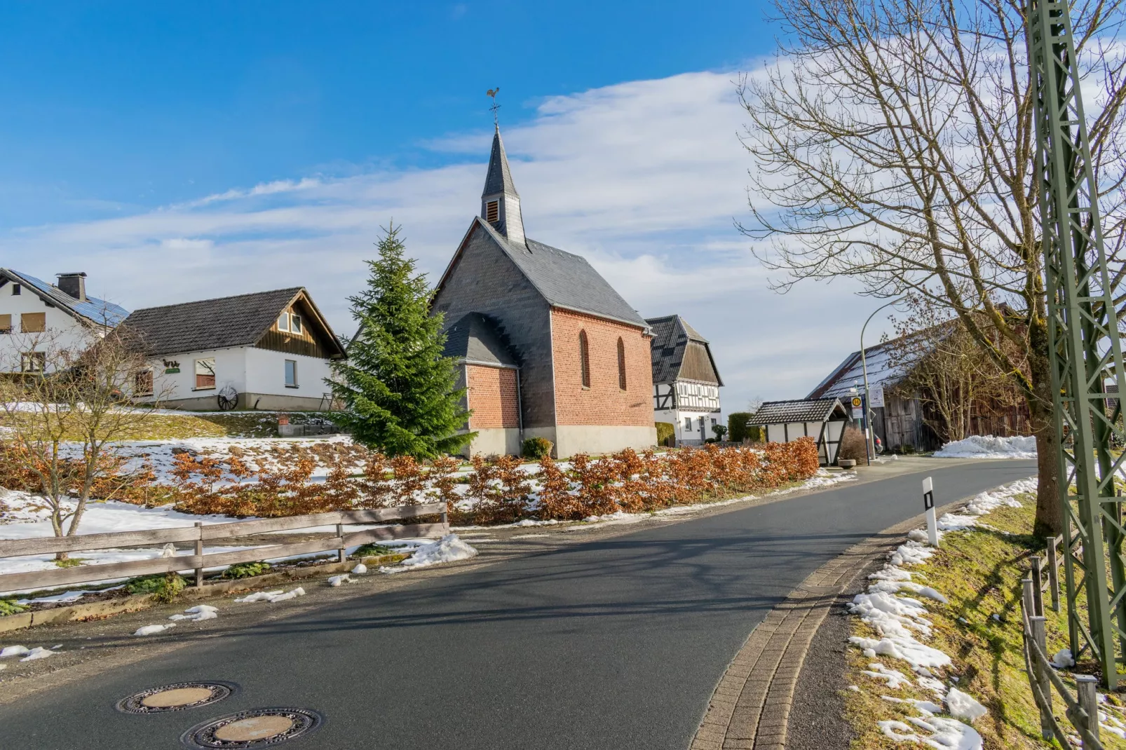 Ferienwohnung Lichte-Gebiet Winter 1 km
