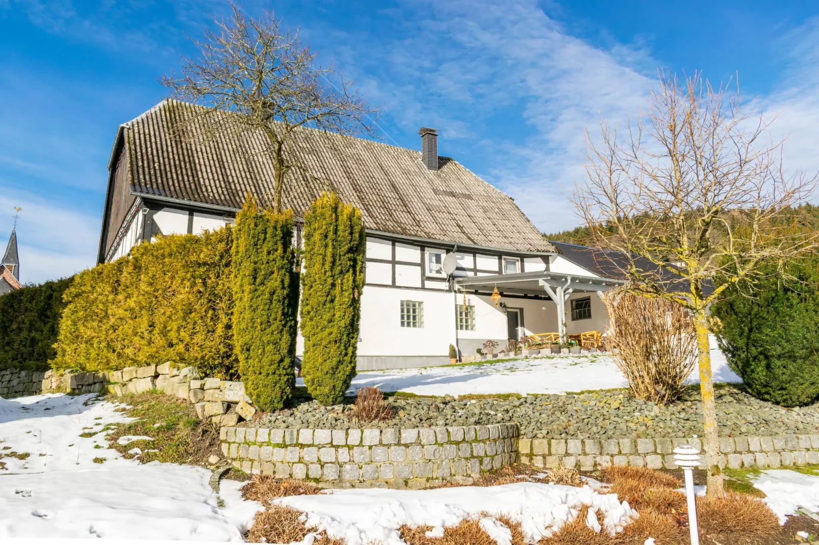 Ferienwohnung Lichte-Garten Winter
