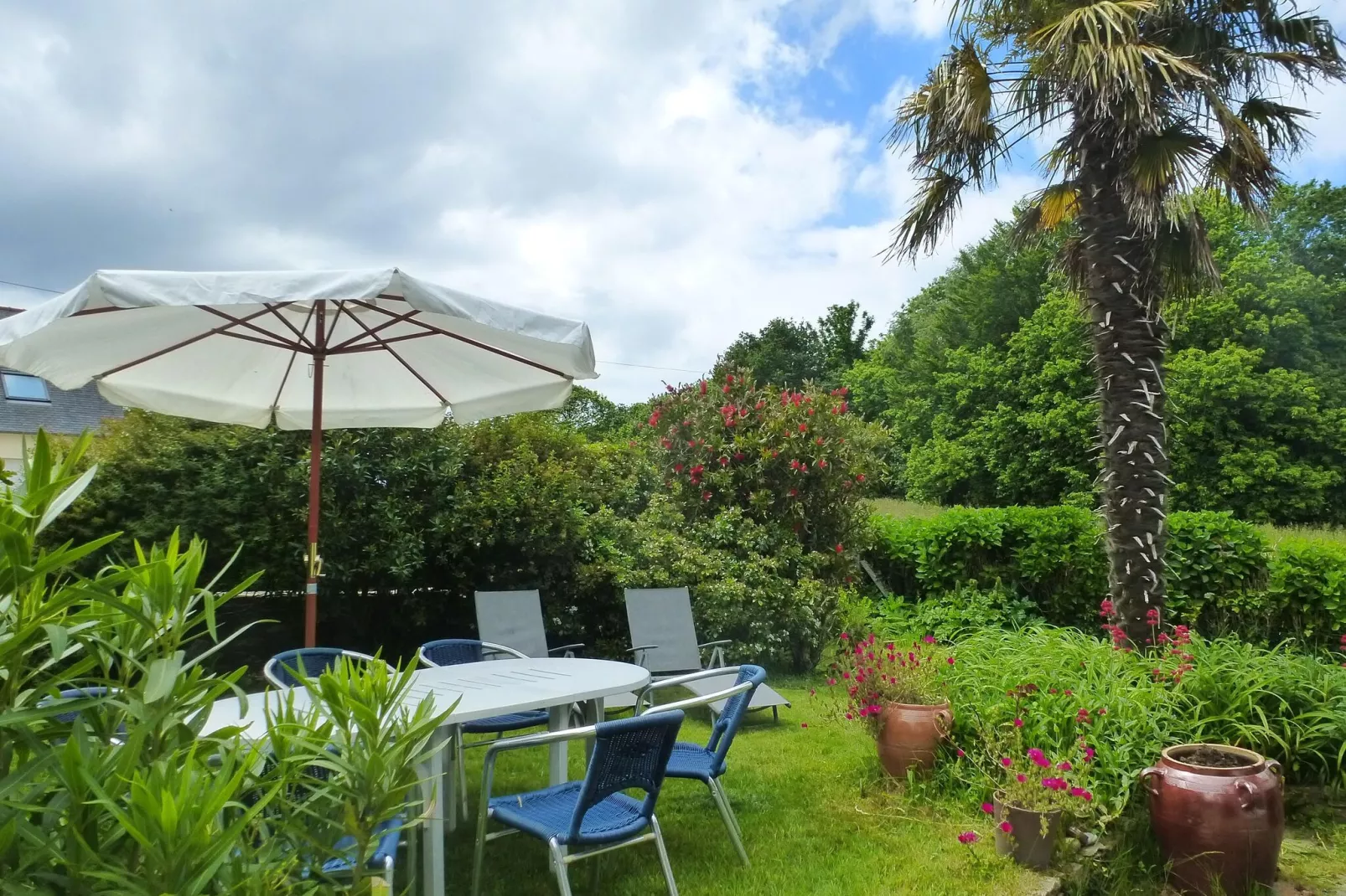 Holiday home Perros-Guirec-Gardens summer