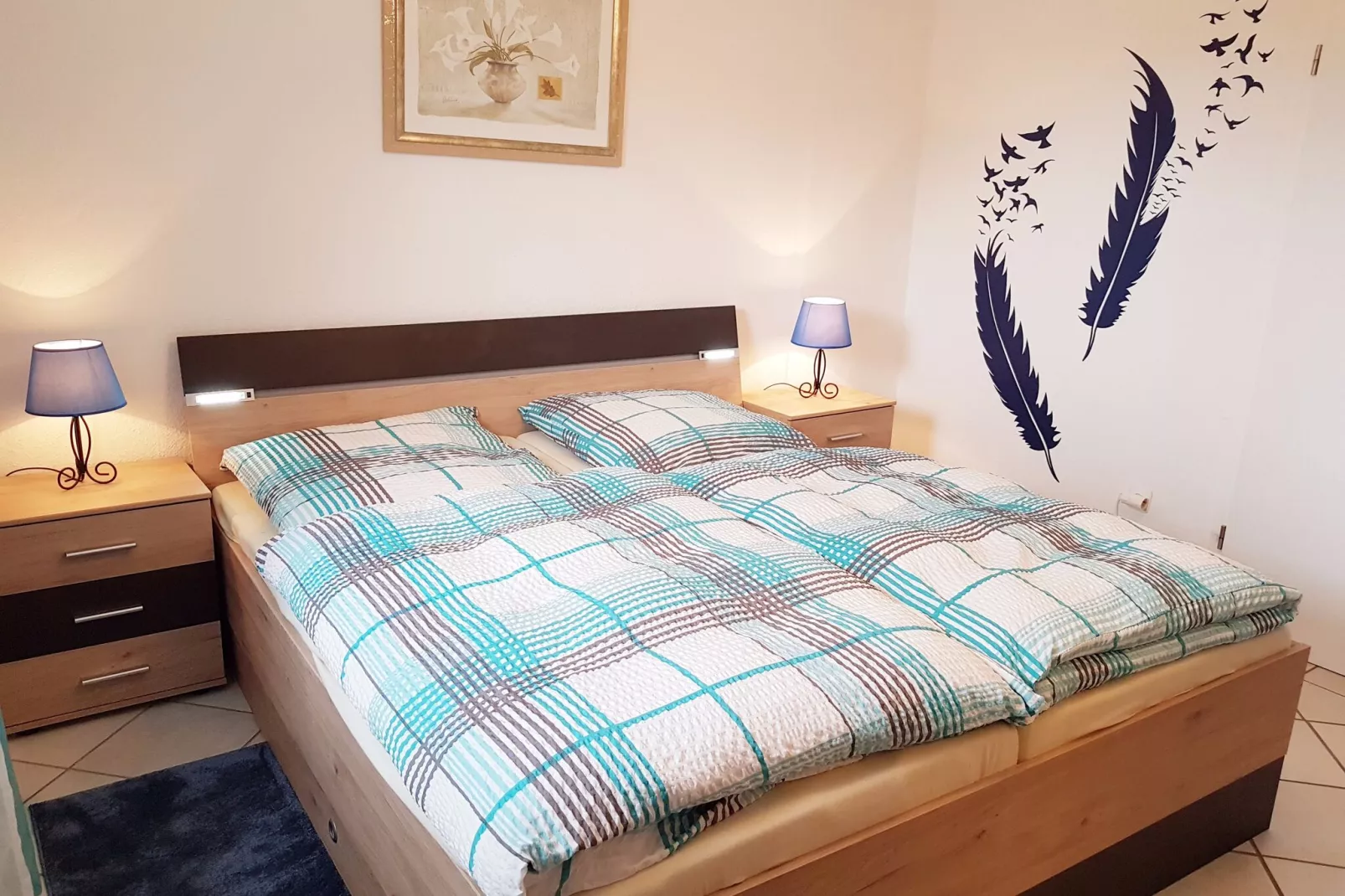 Ferienwohnung Lichte-Schlafzimmer