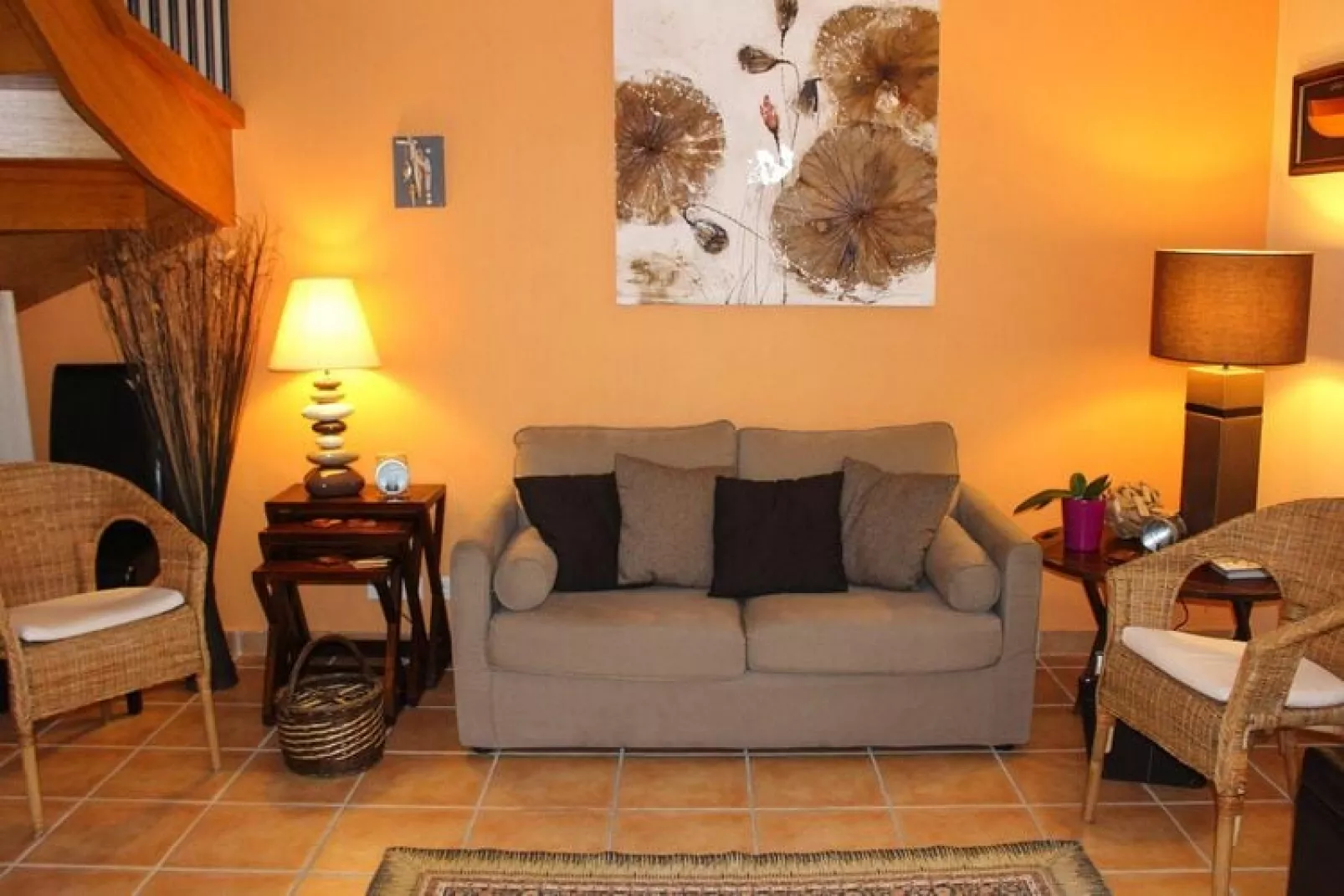 Ferienhaus Plounéour-Brignogan-Plages-Living room
