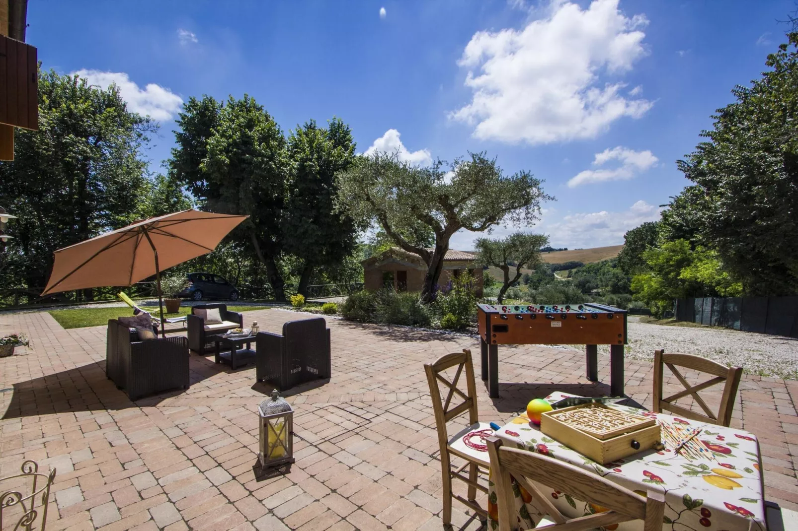 Villa Vanessa Coccinella-Gardens summer