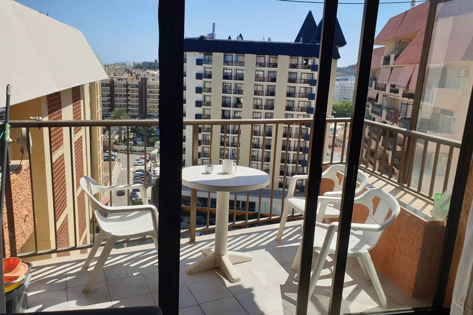 Sky-High Seaside Fuengirola Flat-Terrace balcony
