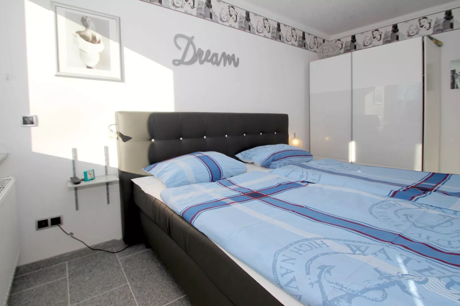 Ferienbungalow Wiesengrund mit Sauna-Bedroom