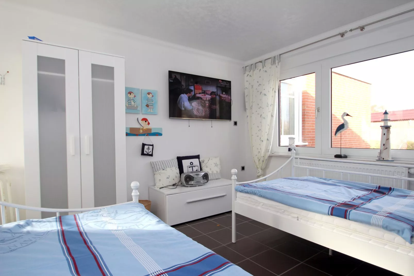 Ferienbungalow Wiesengrund mit Sauna-Bedroom