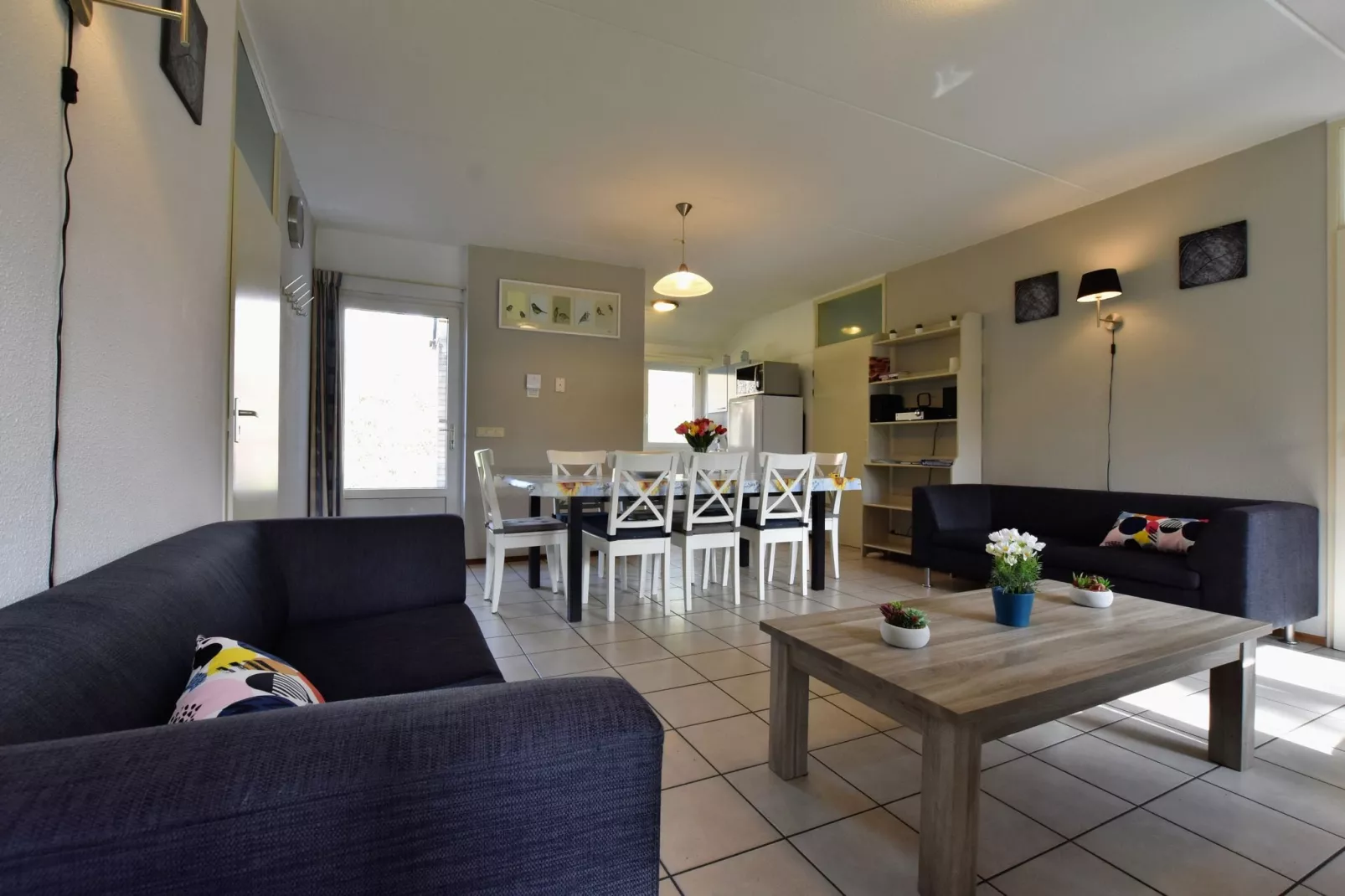 Bungalow Bosrijk-Living room
