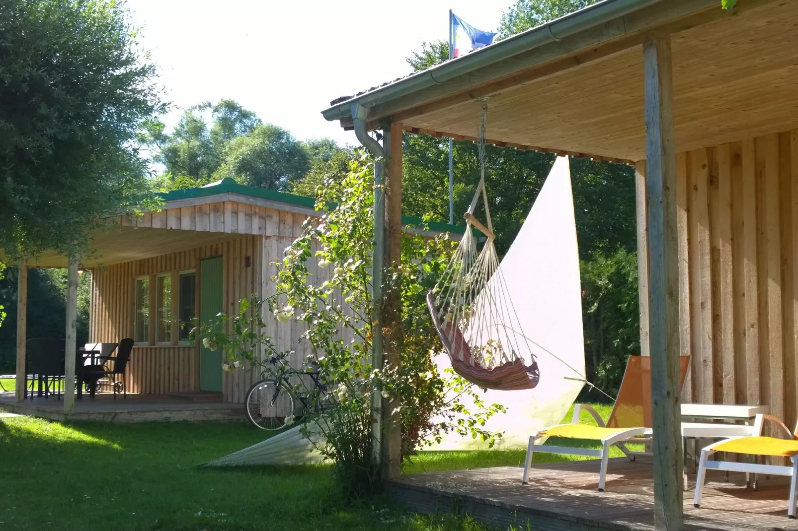 Haus 10 - 3 Personen - Außenbereich Sommer