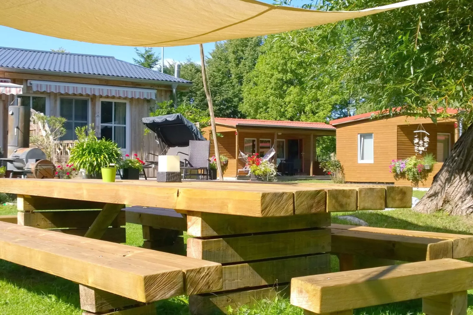 Haus 10 - 3 Personen - Außenbereich Sommer