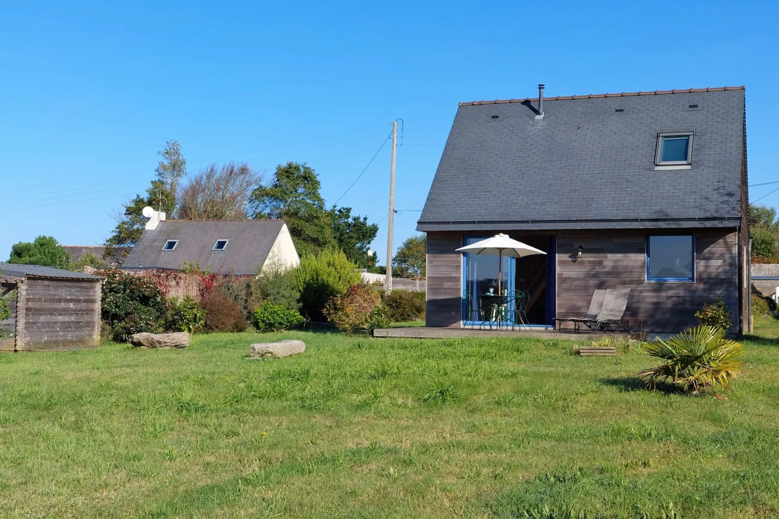 Holzhaus Landéda-Exterior summer