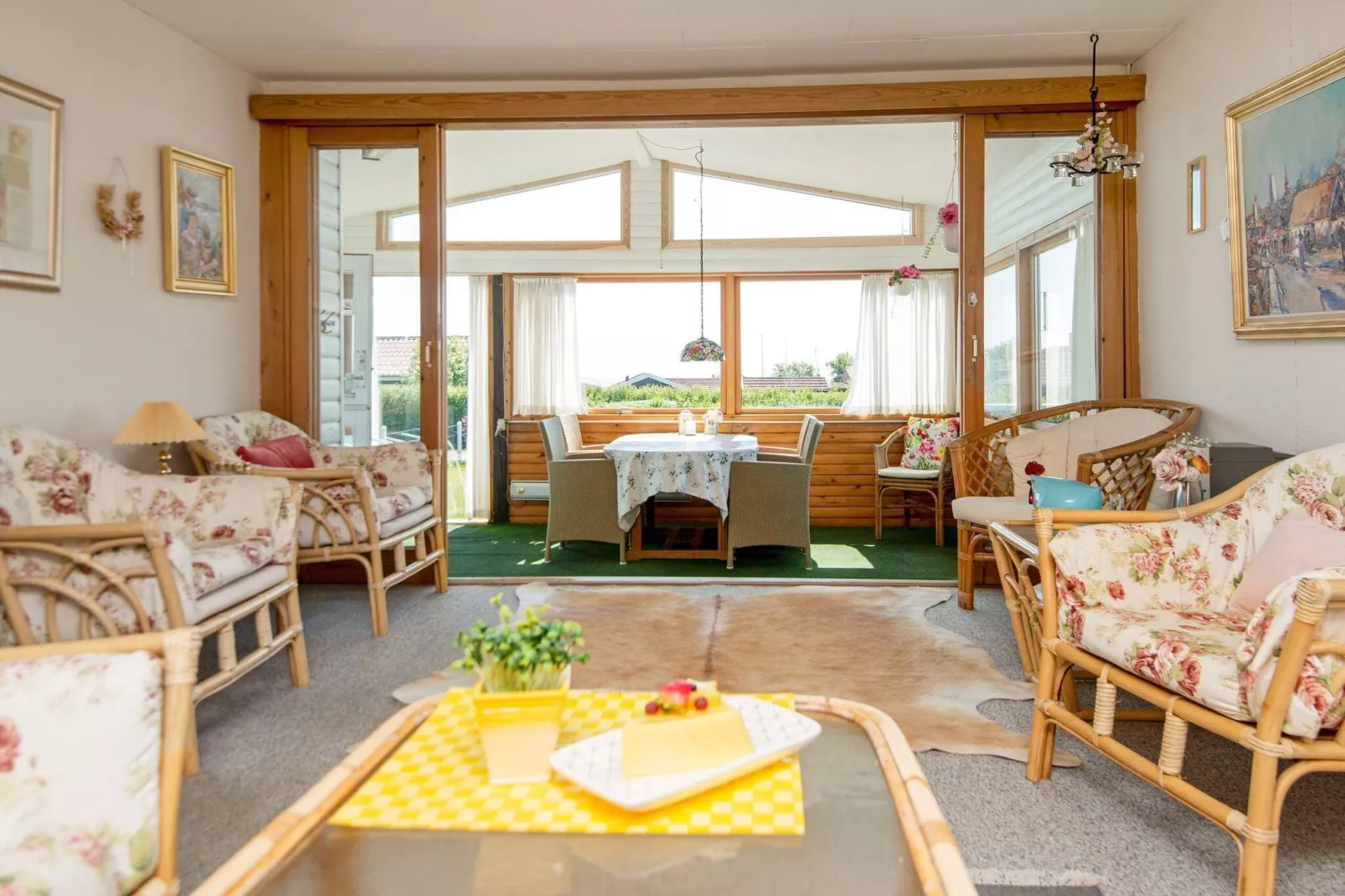 Panoramisches Ferienhaus Ruckzug-By Traum-Innen