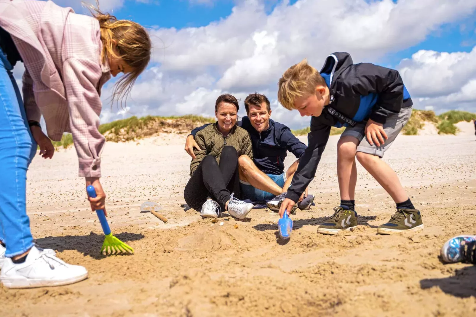 Maison de vacances pour 4 dans un parc de vacances a Blåvand-Extérieur