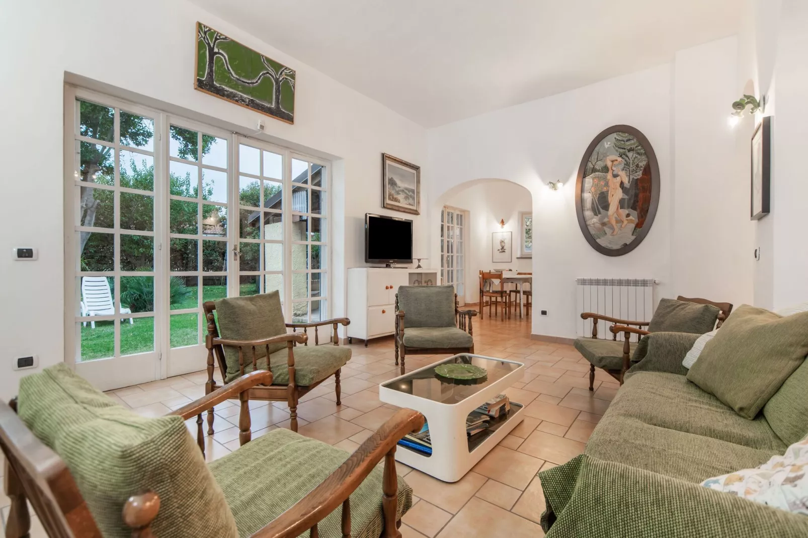 VILLA TADDEI-Salon