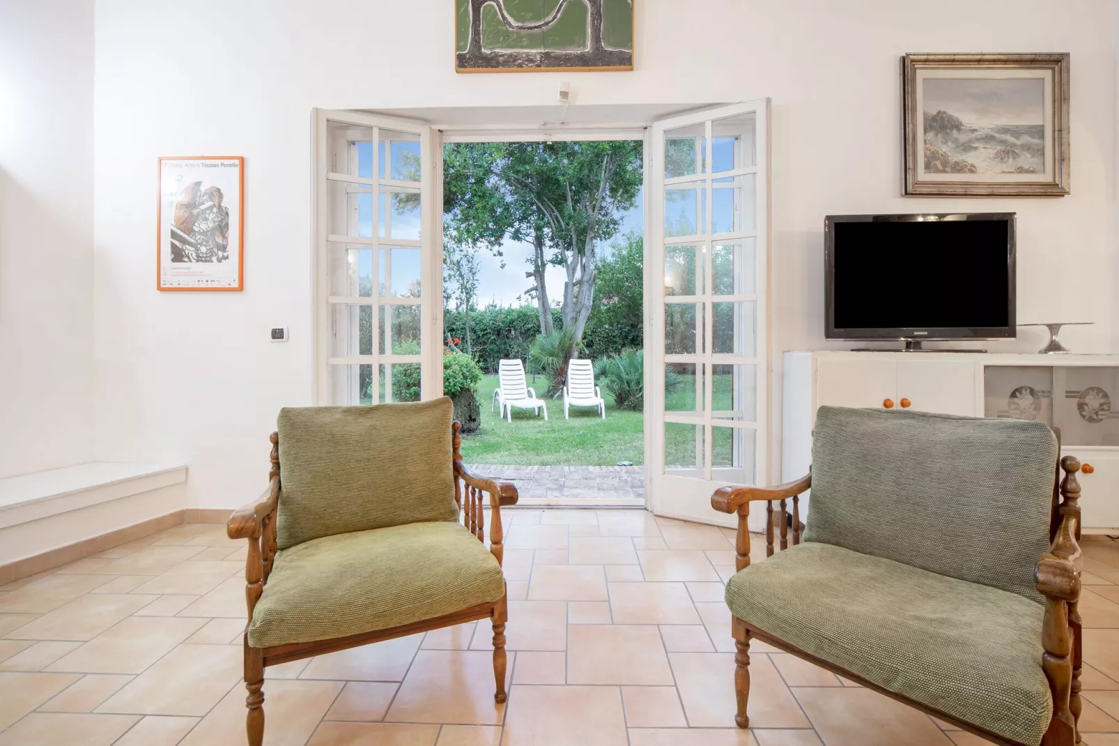 VILLA TADDEI-Salon