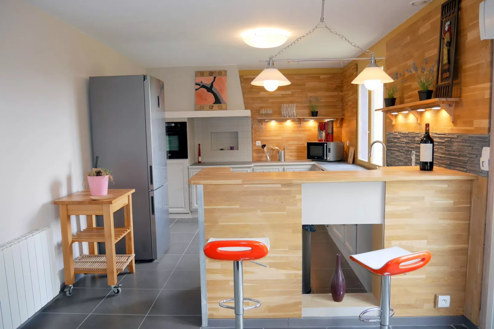 Ferienhaus Guissény-Küche