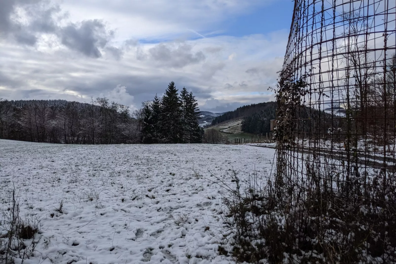 Zum Spitzen Land-View winter