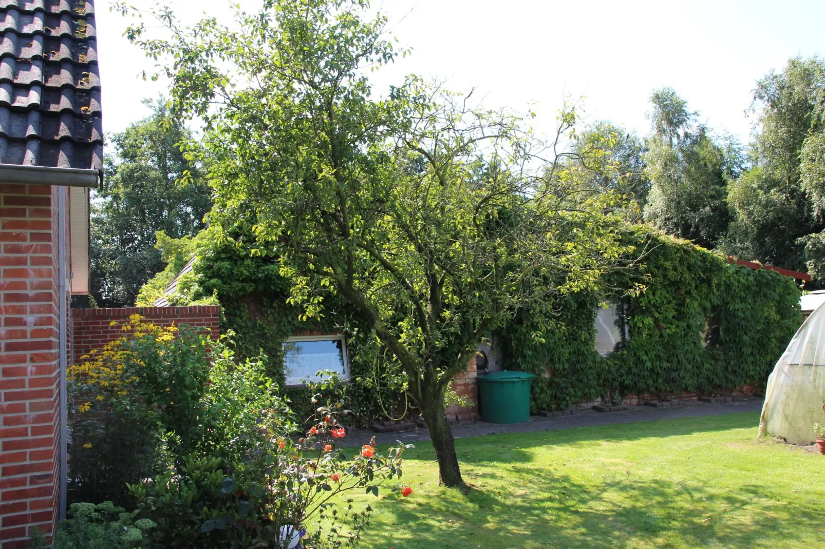 Ferienwohnung Moorhusen-Gardens summer