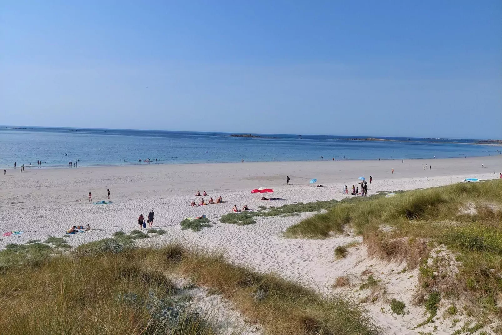 Ferienhaus Guissény-Gebiete Sommer 1 km