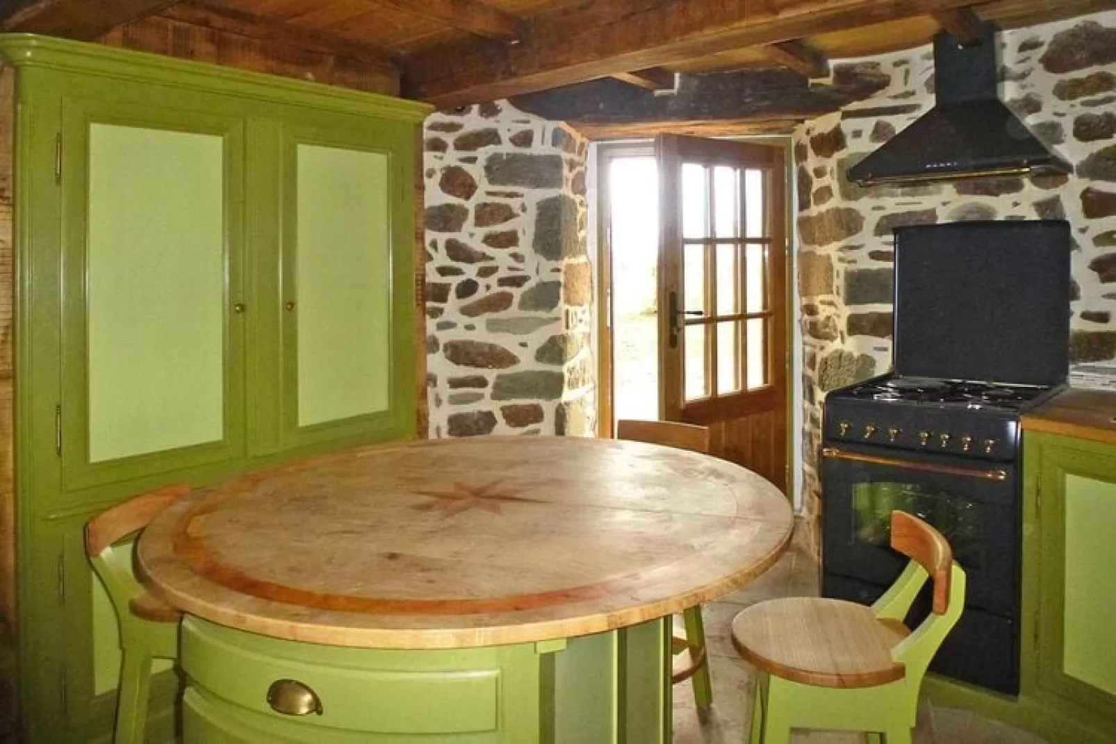 Ancient windmill Gommenec'h-Kitchen