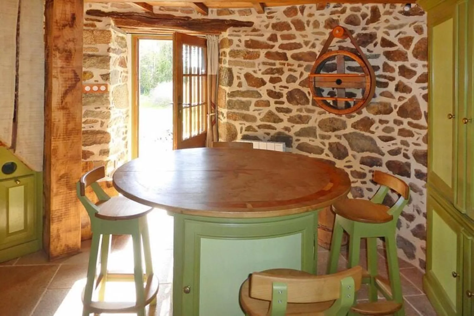 Ancient windmill Gommenec'h-Kitchen