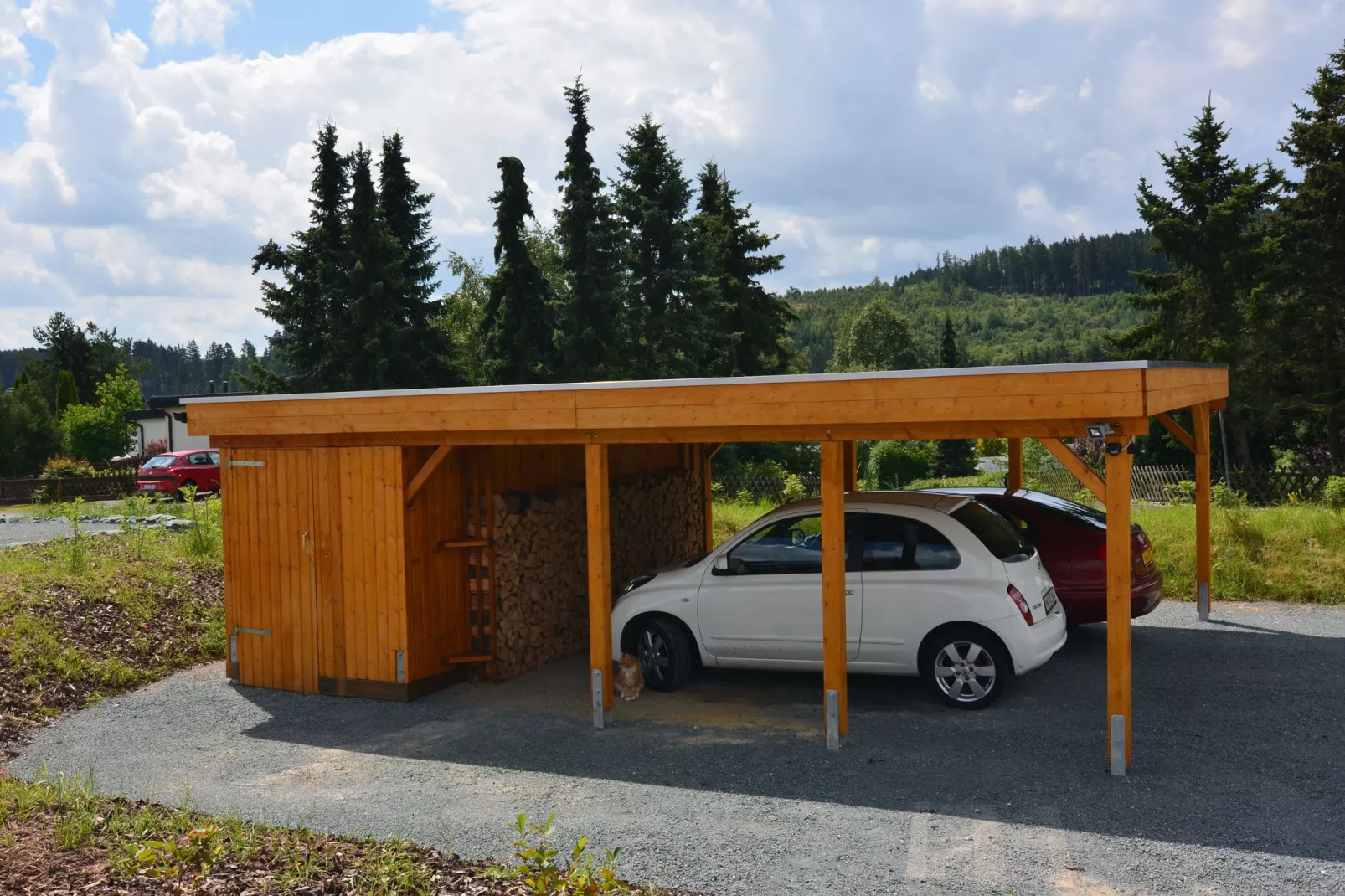EcoLodge Sauerland 1-Gardens summer