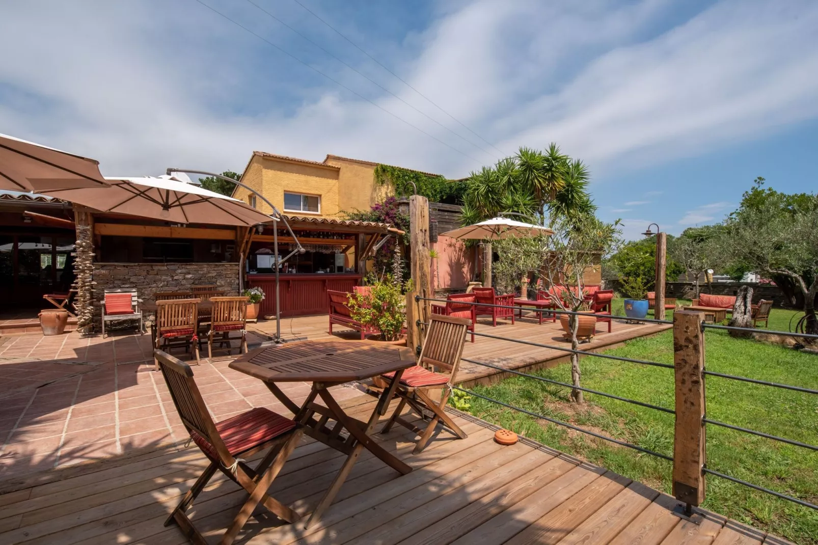 Résidence le Maquis Plage Type 4 - 53m-Terrace balcony