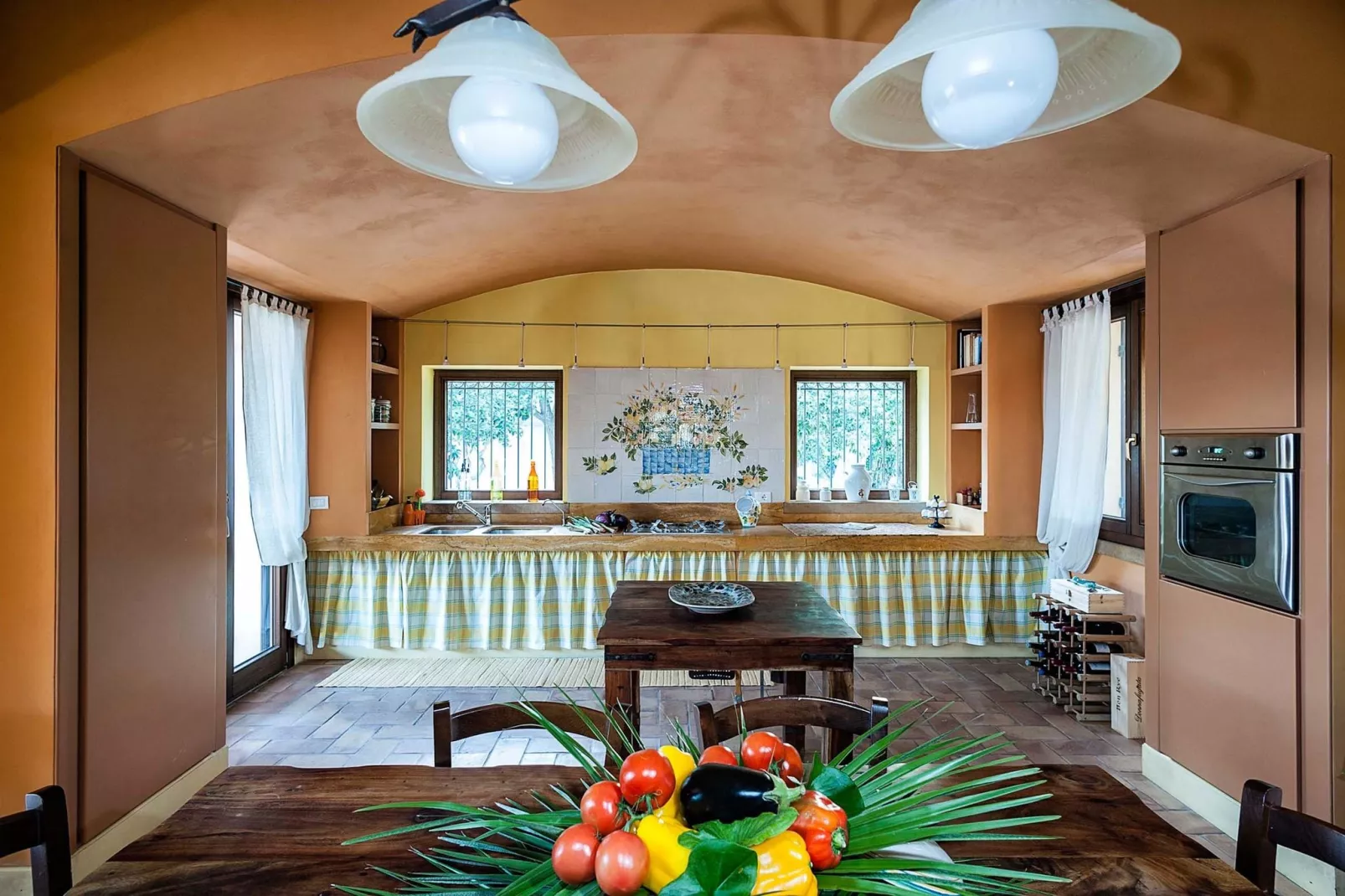 Villa Arangea Dieci-Kitchen