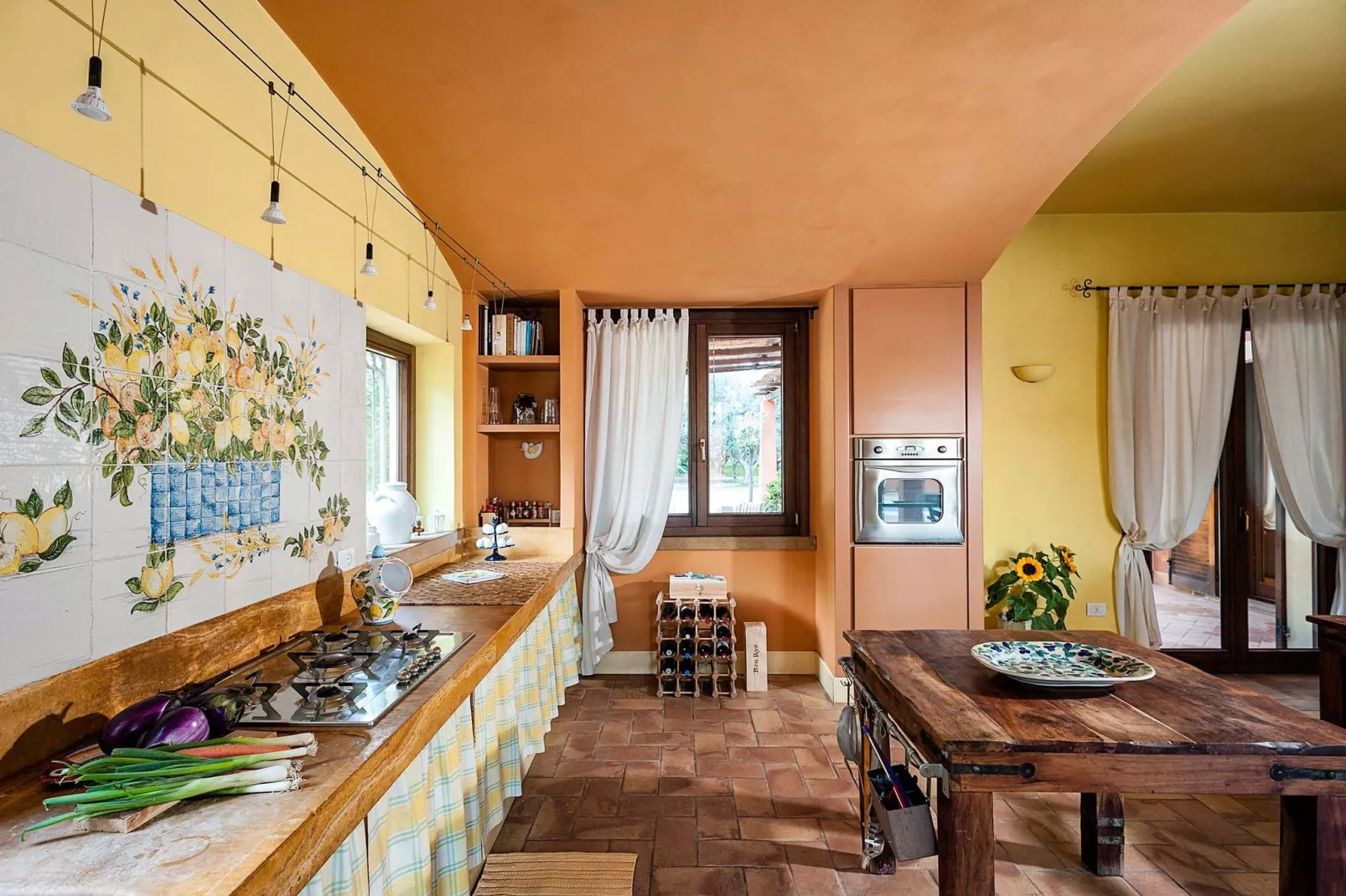 Villa Arangea Dieci-Kitchen